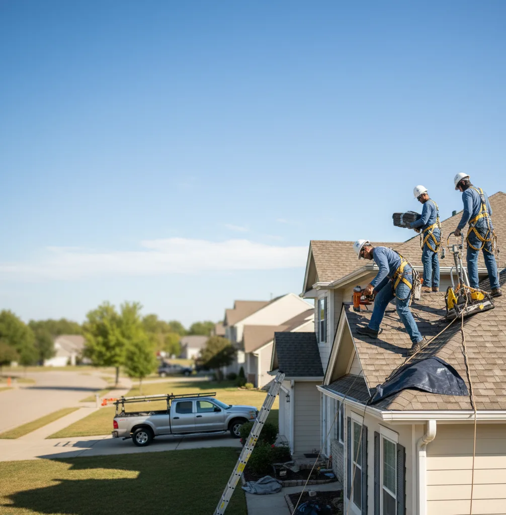 Roof Repair in Republic